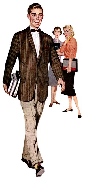1950s students